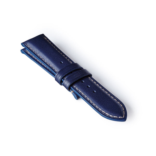 bremont Leather Strap - Blue/White