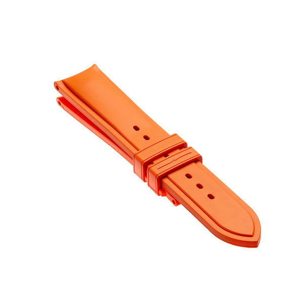 bremont Rubber Strap - Temple Island - Orange