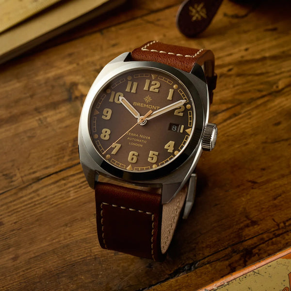 Bremont Terra Nova 40.5 Date 'Caramel'