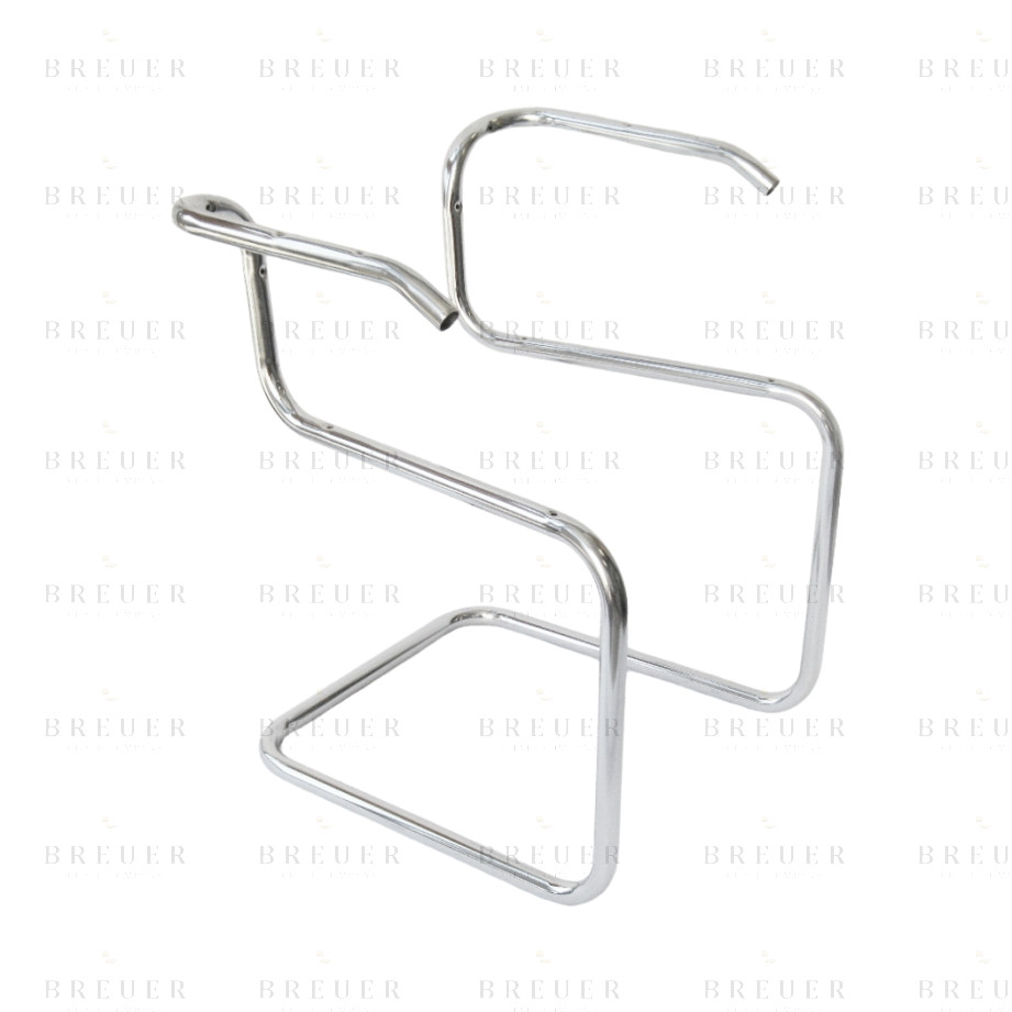breuer Breuer Chair Company B64/S64 Cesca Cantilever Armchair Arm Chair Steel Replacement Frame (Various Finishes: Black Brass Chrome White)