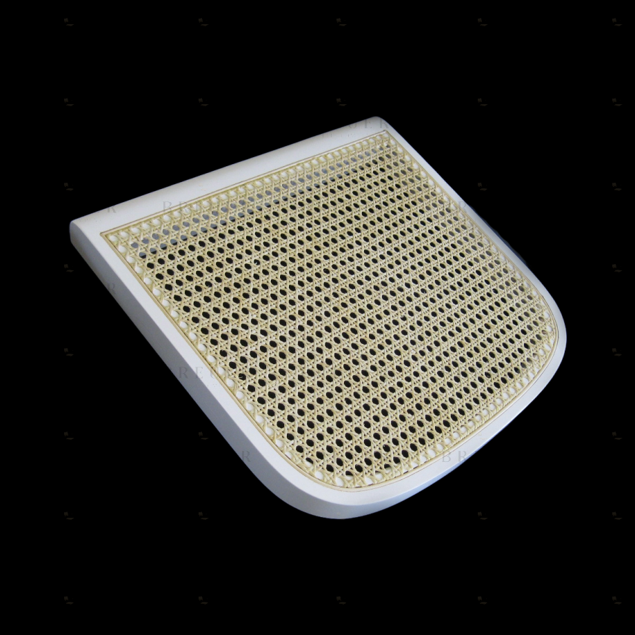 breuer Breuer Chair Company Cesca Chair Replacement Cane Seat in White