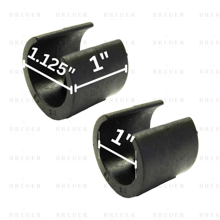 Breuer Breuer Chair Company Chair Replacement Single Prong U-Shape Plastic Caps (Pack Of 4)