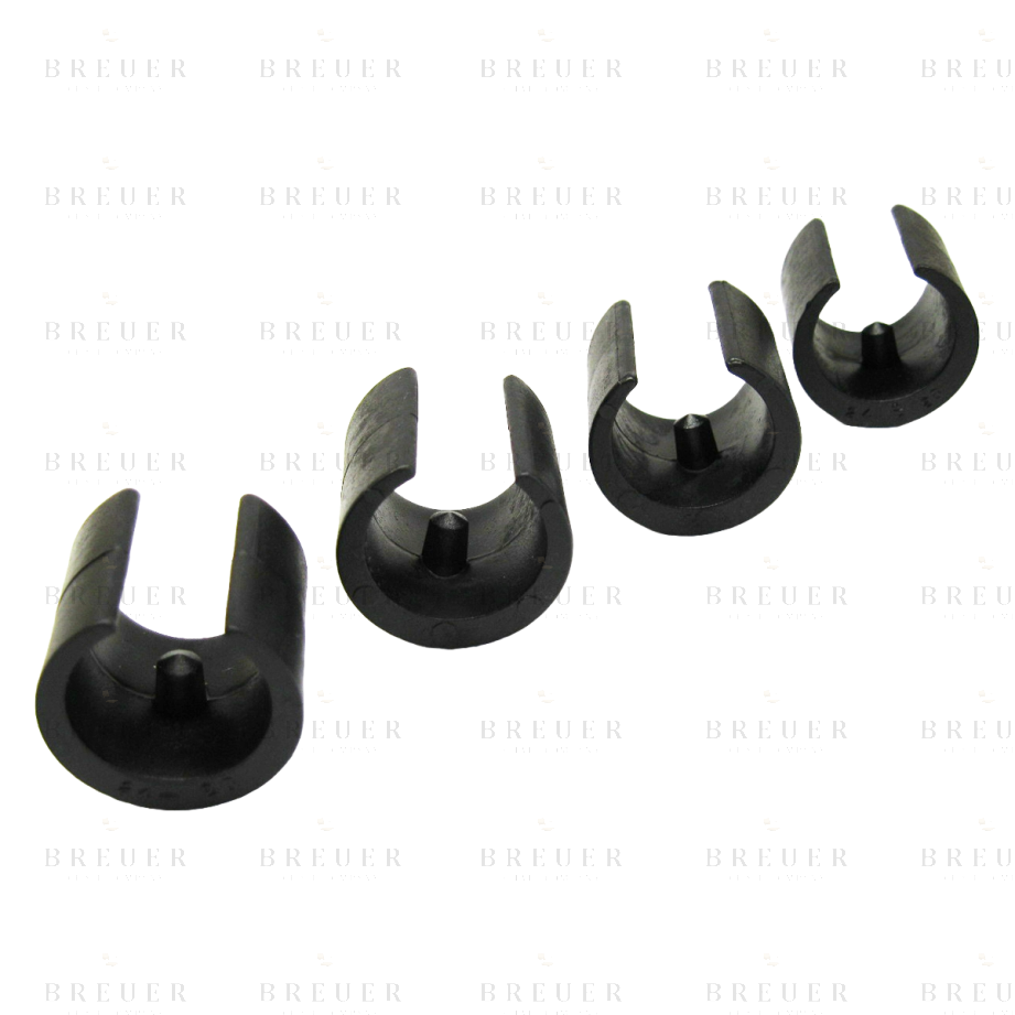 Breuer Breuer Chair Company Chair Replacement Single Prong U-Shape Plastic Caps (Pack Of 4)
