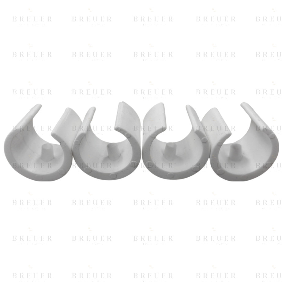 Breuer Breuer Chair Company Chair Replacement Single Prong U-Shape Plastic Caps (Pack Of 4)