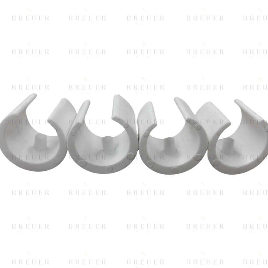 Breuer Breuer Chair Company Chair Replacement Single Prong U-Shape Plastic Caps (Pack Of 4)