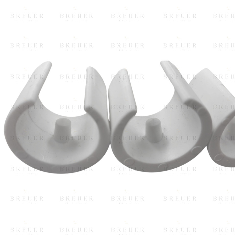 Breuer Breuer Chair Company Chair Replacement Single Prong U-Shape Plastic Caps (Pack Of 4)