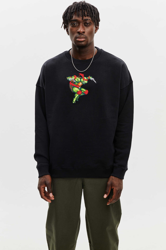 bricktown world Sweat-shirt Sizing Guide