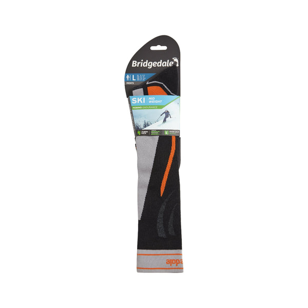 Bridgedale Men's Midweight Merino Endurance Over Calf
