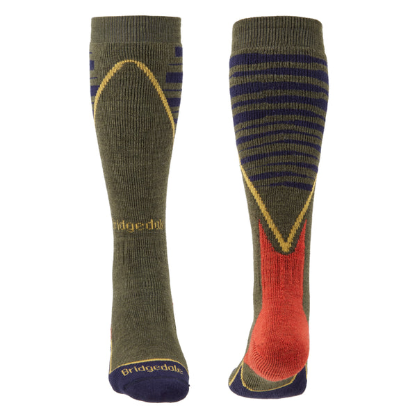 Bridgedale Men's Ski Midweight + Merino Performance Over Calf