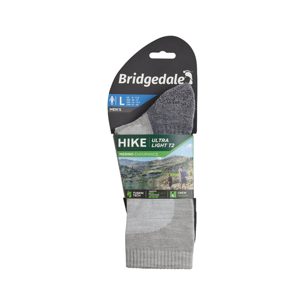 Bridgedale Men's Ultra Light Merino Performance Crew
