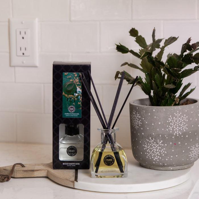 Bridgewater Candle Company Amber & Emerald Reed Diffuser