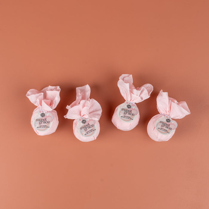 Bridgewater Candle Company Bath Bomb 4 Pack-Sweet Grace