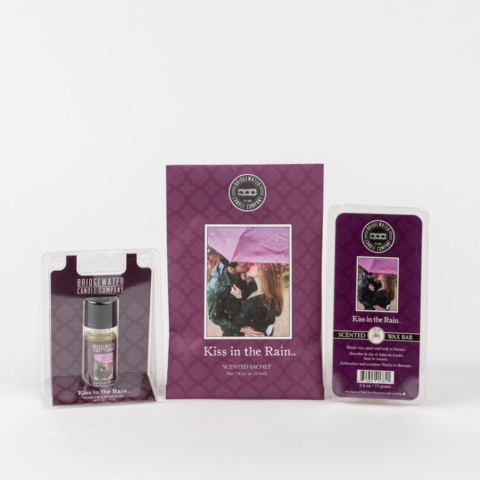 bridgewater candle company Kiss in the Rain Flameless Bundle