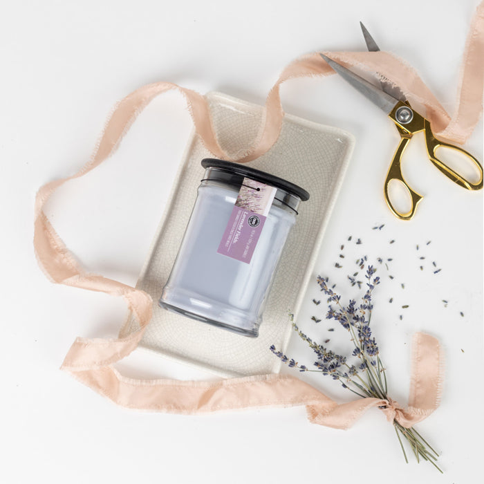 Bridgewater Candle Company Lavender Fields 18oz Large Jar Candle