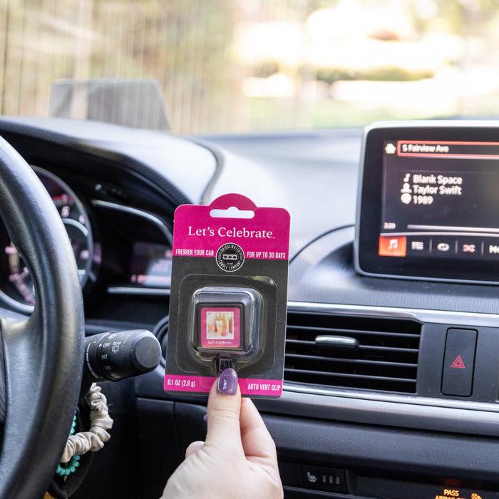 Bridgewater Candle Company Let's Celebrate Auto Vent Clip