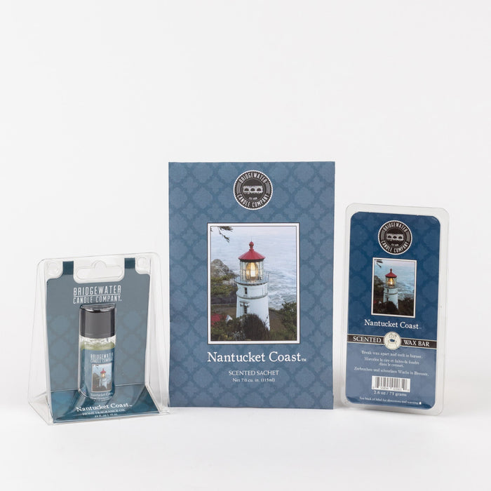 bridgewater candle company Nantucket Coast Flameless Bundle