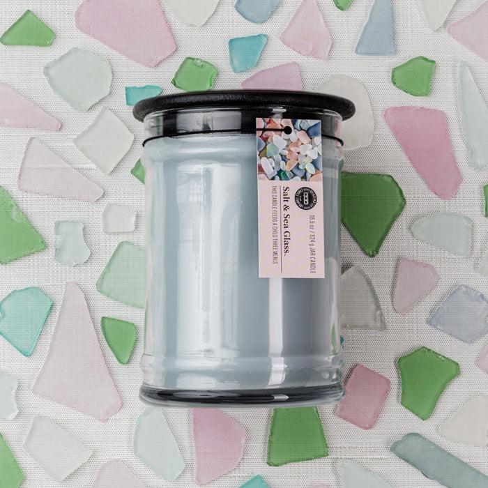 Bridgewater Candle Company Salt & Sea Glass 18 Oz Large Jar Candle