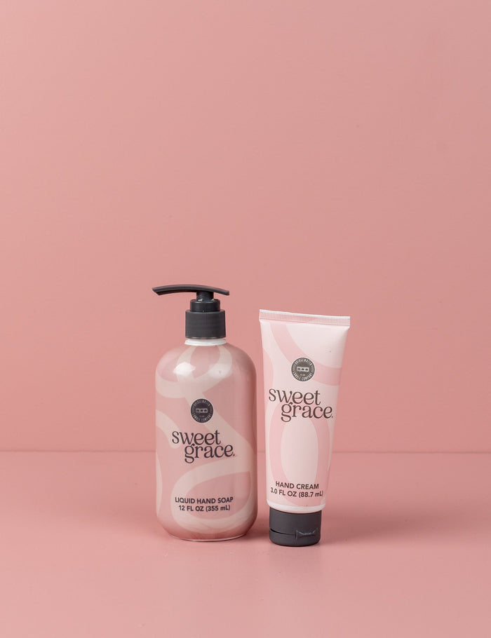 Bridgewater Candle Company Sweet Grace On Hand Bundle - Hand Cream & Liquid Hand Soap