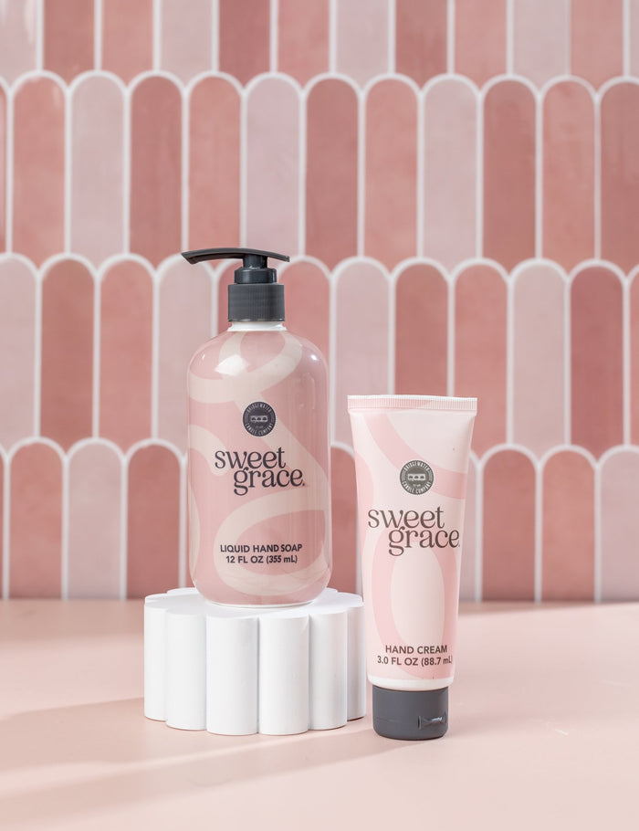 Bridgewater Candle Company Sweet Grace On Hand Bundle - Hand Cream & Liquid Hand Soap