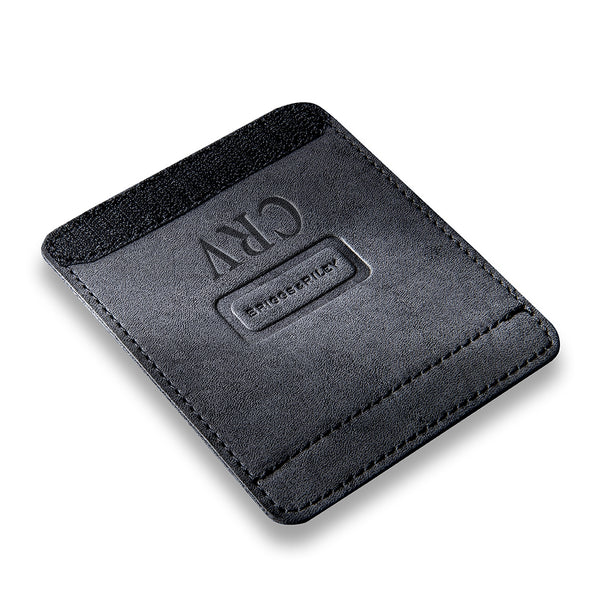 briggs & riley Black Synthetic Suede Outsider Handle Wrap