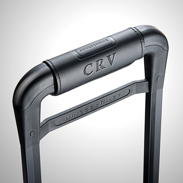 Briggs & Riley Black Leather Outsider Handle Wrap