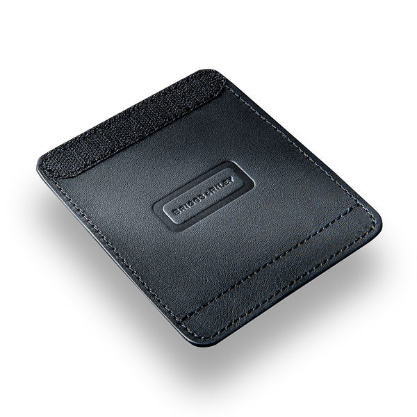 Briggs & Riley Black Leather Outsider Handle Wrap