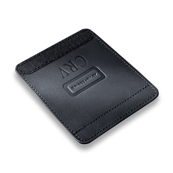 briggs & riley Black Leather Outsider Handle Wrap