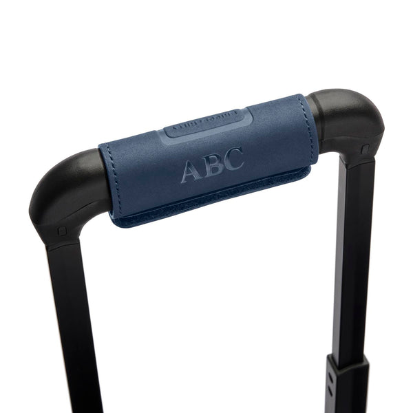 Briggs & Riley Navy Suede Outsider Handle Wrap