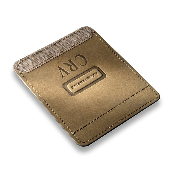 briggs & riley Tan Suede Outsider Handle Wrap