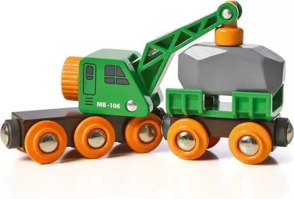 Brio BRIO World Clever Crane Wagon