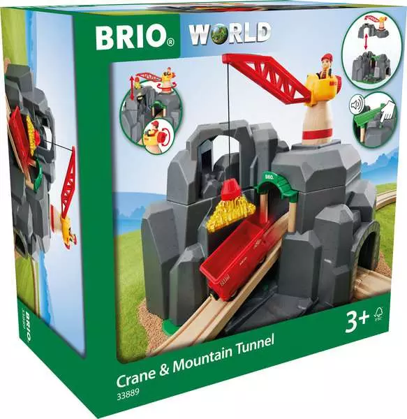 Brio BRIO World Crane & Mountain Tunnel