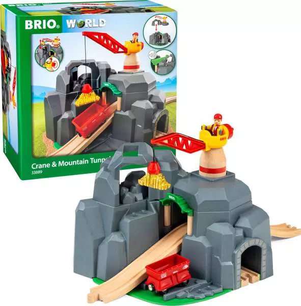 brio BRIO World Crane & Mountain Tunnel