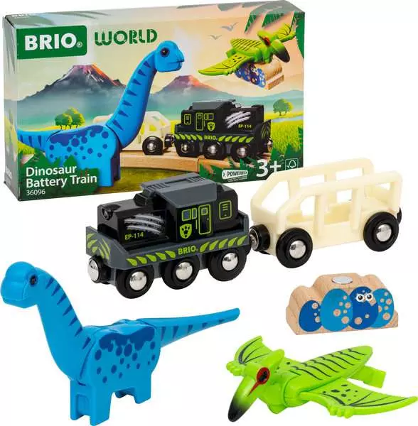 brio BRIO World Dinosaur Battery Train