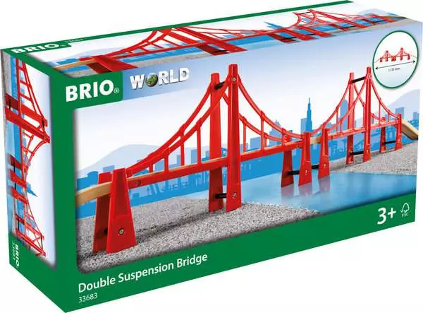 Brio BRIO World Double Suspension Bridge