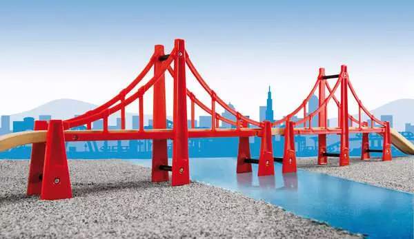 Brio BRIO World Double Suspension Bridge