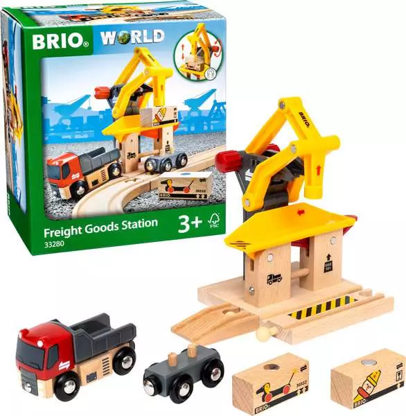 brio BRIO World Freight Goods Station
