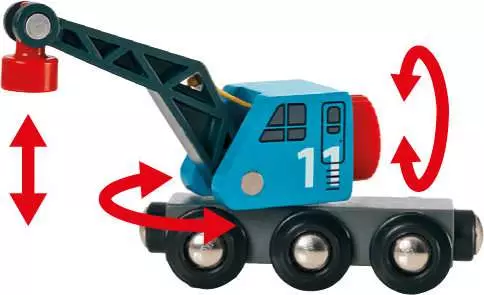 Brio BRIO World Freight Ship & Crane