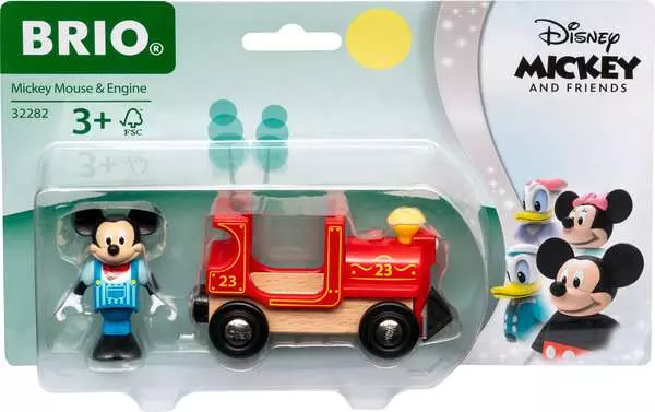 Brio BRIO World Mickey Mouse & Engine