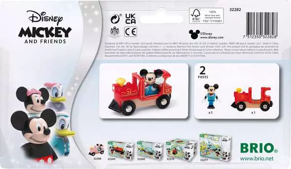 Brio BRIO World Mickey Mouse & Engine