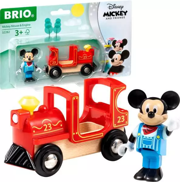 brio BRIO World Mickey Mouse & Engine