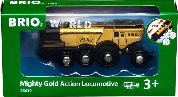Brio BRIO World Mighty Gold Action Locomotive