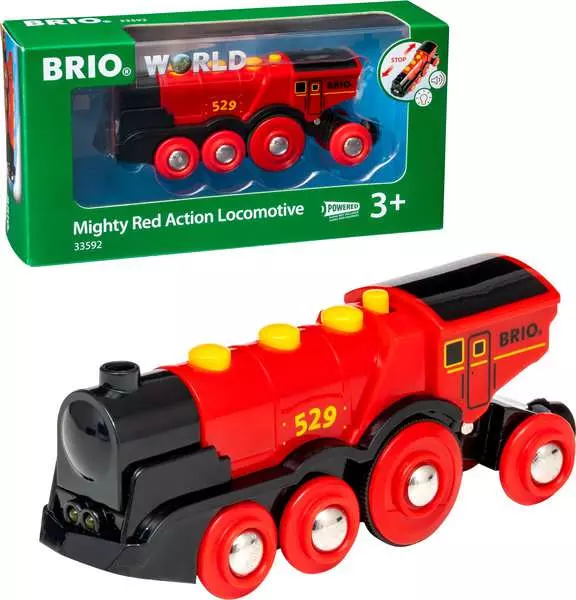 Brio BRIO World Mighty Red Action Locomotive
