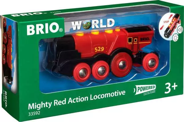 Brio BRIO World Mighty Red Action Locomotive