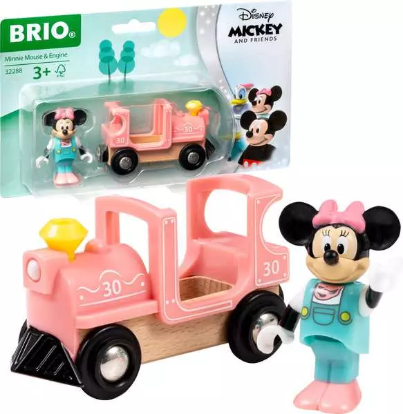 brio BRIO World Minnie Mouse & Engine