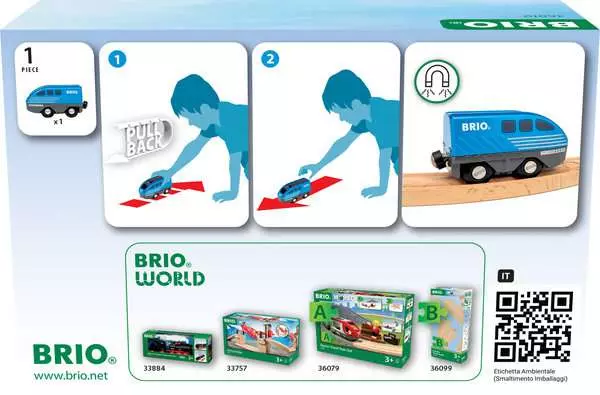 Brio BRIO World Pull Back Train