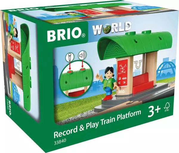 Brio BRIO World Record & Play Train Platform