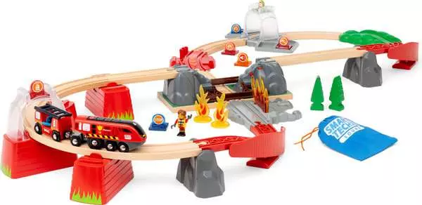 Brio BRIO World Smart Tech Sound Fire Rescue Set