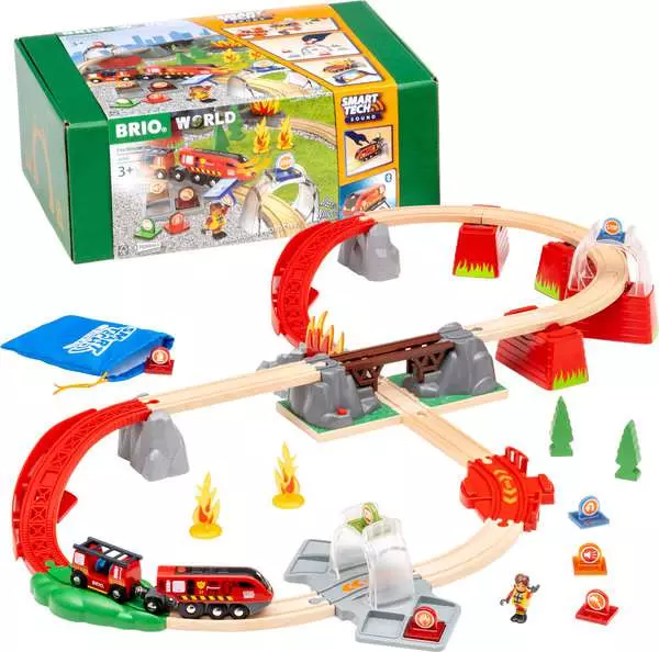 brio BRIO World Smart Tech Sound Fire Rescue Set