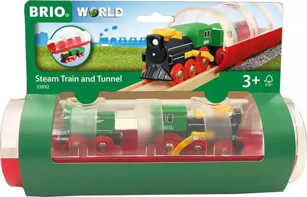 Brio BRIO World Steam Train &Tunnel