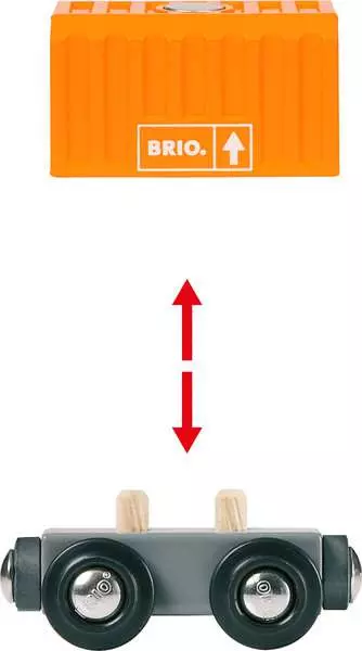 Brio BRIO World Three Wagon Cargo Train